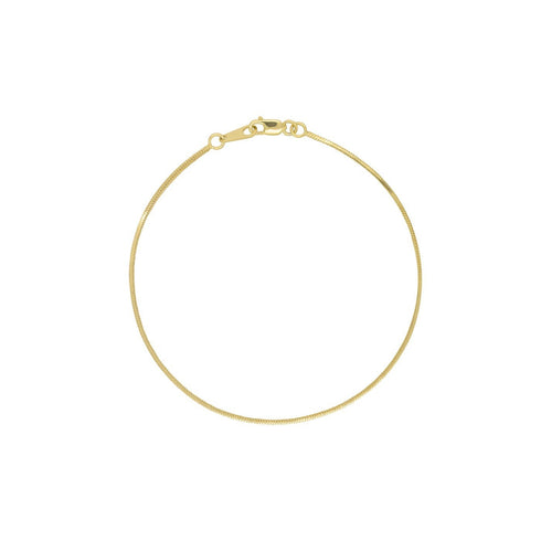 OLEANDER CHAIN BRACELET GOLD